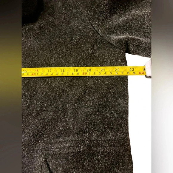 Peter Hahn Wool Mohair Button Down Long Coat Sz 8/10 - Picture 11 of 11